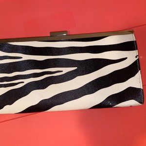 Zebra Clutch Purse